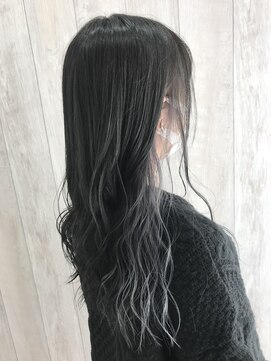 シエル 立川店(CIEL) 【CIEL原田】グレージュ×ホワイトグレーのイヤリングカラー