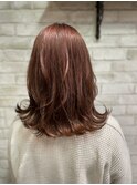 ピンクベージュ☆