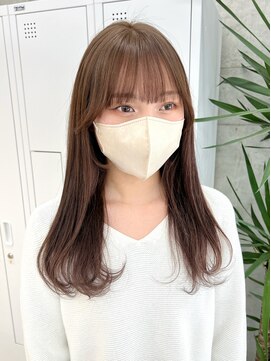 アロ 大阪梅田(alo) 【藤田真由】ブリーチ1回ミルクティーベージュ《大阪梅田駅》