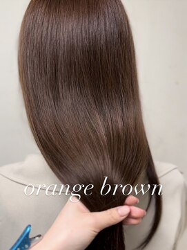 シェノン サントル(CHAINON CENTRE) グレージュカラー/シルキーベージュ/斜めバング[梅田/大阪]