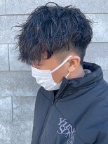 ニアウ 太田店(Niau)&nbsp;波巻きパーマツイストスパイラルパーママッシュメンズパーマ