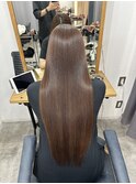 20代30代40代艶感ストレートアッシュグレージュ透明感ロング