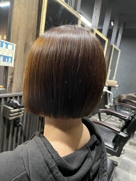 アローズ 荒尾店(arose) コンパクトボブスタイル！30代40代