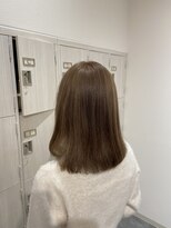 パプスドコワフュール 甲子園口店(Pap's de coiffeur) 冬のハイトーンベージュ