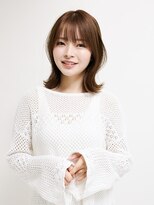 エンタク 新宿(enntaku)&nbsp;マロンベージュ/Aラインボブ/かきあげ/インナーカラー[新宿駅]