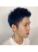 ブリーチヘアメンズショート