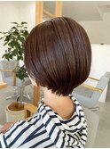 コンパクトショートボブ