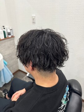 エイト(AITE) マッシュパーマ/ウルフ/アッシュブラック/カルマパーマ/川口9