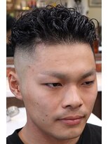 アクセプトザワールドバーバー(Accept the world barber)&nbsp;極道パーマ×スキンフェード