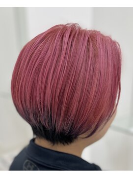 ヘアポジション 田子西店(HAIR Position) 【デザインカラー×ショートスタイル】