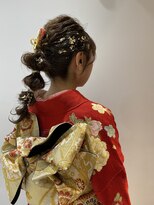 ネイロ 錦糸町(NeiRo)&nbsp;着付ヘアセット早朝対応可能お宮参り和装ヘアアレンジ成人式ヘア