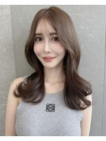 ロンドアベニール 北千住(Lond avenir)&nbsp;こなれミディ　レイヤーカット　ブリーチなし　前髪　北千住