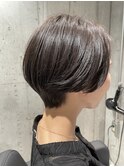 ハイライト/インナーカラー/白髪ぼかし/縮毛矯正/ショート