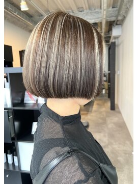 ルーツ ヘア デザイン(roots hair design) 西区新町美容室★roots★ハイライト★白髪ぼかし