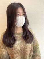 ムエベ(MUEBE) 艶めくピンクベージュカラー＋oggiotto髪質改善トリートメント