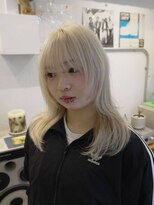 イル 天神大名店(ill) ブロンド×レイヤーカット(福岡/天神)