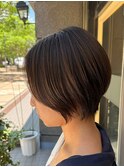 [佐々木一幸]絶壁解消/骨格補正　美シルエットショートボブ