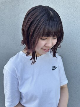 コレット ヘアー 大通(Colette hair) ブリーチなし!ボルドーカラー♪