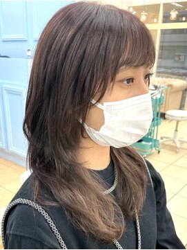 シャルティア 岩国(SHALLTIA) カジュアル/似合わせ/ウルフカット/ロングウルフ/メンズライク