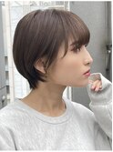 大人気耳かけマッシュショート