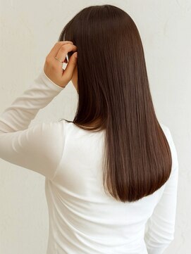 ミロア 薬院(miroa) くすみブラウン 髪質改善トリートメント 縮毛矯正 オーガニック