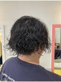 ツーブロックマッシュローレイヤー