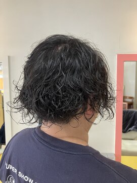 美容室 ステラ ツーブロックマッシュローレイヤー