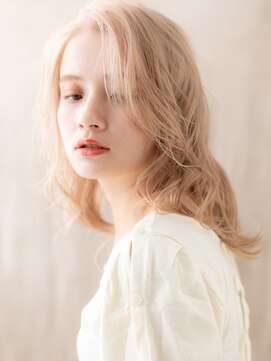 カバーヘア 上尾西口店(COVER HAIR) ■ハイトーンカラー/透明感カラー/ブリーチカラー☆ブロンドヘア