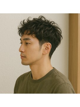 スープレックス ヘアーデザイン(SOUPREX HAIR DESIGN) 大人メンズ刈り上げエアリーパーマ　20代 30代 40代 50代 60代