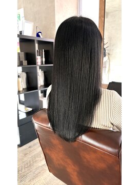 艶髪ストレート