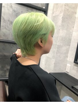グランヘアー 豊岡店(GRAN HAIR) ライムイエロー