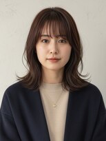 ミュージアム(MUSEUM)&nbsp;外ハネくびれボブ/ボブ/暗髪/ナチュラルカラー