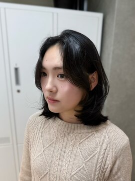 ザシェノンウメダ(THA CHAINON UMEDA) イメチェン/ピンクベージュ/アンブレラカラー/前髪/心斎橋