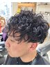 メンズスパイラルパーマ