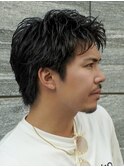 波巻きツイストスパイラルルーズパーマアクティブショート渋谷