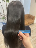 ラボヌールヘアーノーブル 新越谷店(La Bonheur hair noble) ロング縮毛矯正髪質改善