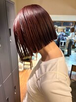 ローマー(ROAMER omotesando)&nbsp;切りっぱなしボブ髪質改善レイヤーボブショートボブ縮毛矯正