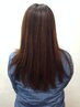 夏ヘア応援パック　カット+縮毛矯正トリートメント無料￥19250～￥17325～