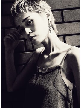 ヘアーアンドアトリエ マール(Hair&Atelier Marl) 【Marl】ハイトーンのベリーショートスタイル♪