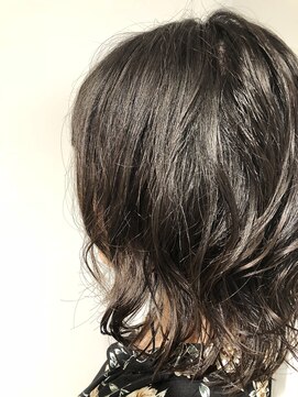 エイトタマプラ たまプラーザ店(EIGHT tamapla) 【EIGHTたまプラ】デザインカラー_切りっぱなしボブ