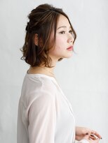 シアン 日暮里店(Cyan)&nbsp;【Cyan】編み込みハーフアップ