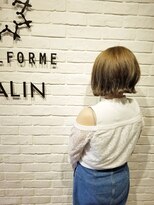 ヘア スパ ビューティー エールフォルム(HAIR SPA BEAUTY YELLFORME)&nbsp;切りっぱなしボブ