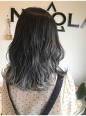 グレーシルバーグラデーション