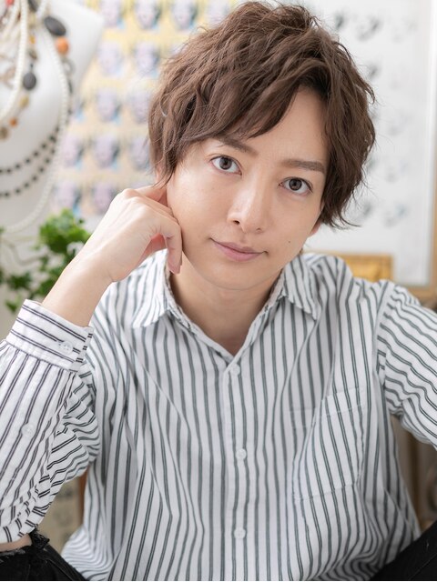 くせ毛風パーマでセクシー★かき上げヘアa浦和10代20代30代