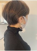 マロンベージュニュアンスマッシュ