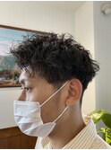 【EIGHT nagoya】ツイストパーマ×ツーブロショート
