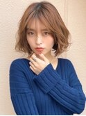 《Agu hair》大人かわいいエアリー質感ミディ