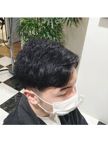 ルシードスタイル クリザンテーム&nbsp;天然パーマを活かしたメンズカット