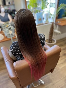 ヘアサロン ライフ(Hair Salon LIFE) 裾カラー