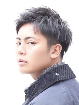 ラヴィズムバイフィフス(LUVISM by fifth) ビジネスショートメンズマッシュツイストパーマツーブロック